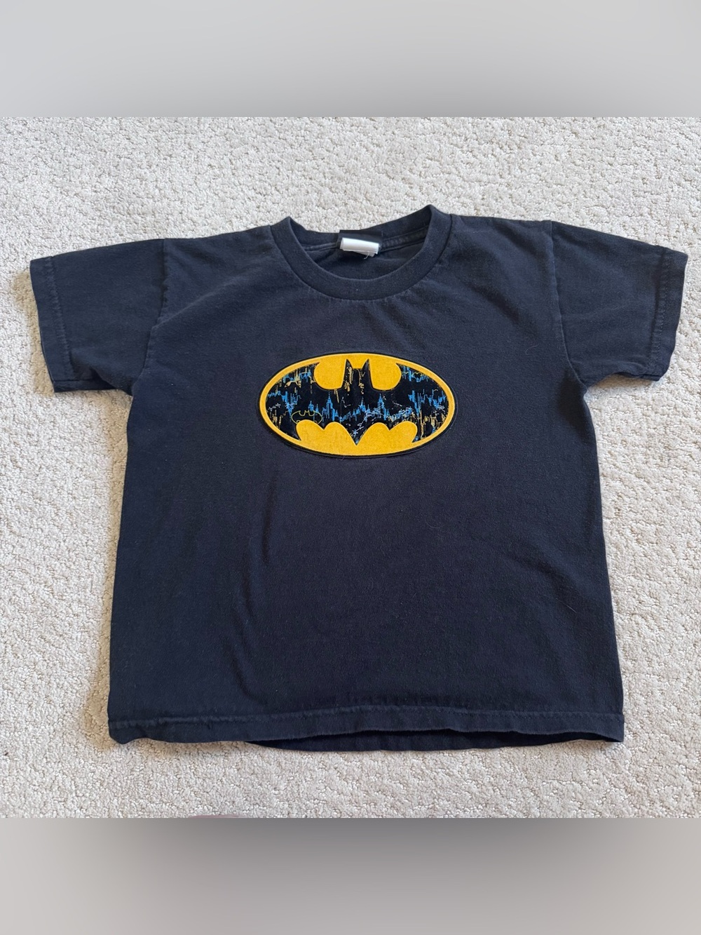 Batman Begins DC Comics Superhero Shirt Youth Size XS 4/5 Vintage 2005